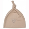 Шапочка-узелок Twins Мишка, интерлок, 0-3 мес., beige, бежевый (W125-TNВ-02) - Pampik