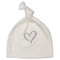 Шапочка-вузлик Twins Сердечко, інтерлок, 0-3 міс., ecru, світло-бежевий (W122-TNT-202) - Pampik