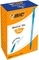 Ручка кулькова Bic Round Stic, синій, 20 шт. - Pampik - 4