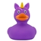 Утка Funny Ducks Единорог, фиолетовый (L2090) - Pampik - 2