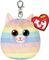 Мягкая игрушка TY Squish-A-Boos Кошка Heather, 12 см (39561) - Pampik