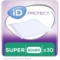 Одноразові гігієнічні пелюшки iD Protect Expert Super, 60x60 см, 30 шт. - Pampik
