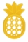 Силіконовий прорізувач Nuby Ананас, жовтий (NV06007pin) - Pampik