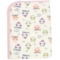 Багаторазова непромокаюча пелюшка Lindo Сови, 70х50 см, світло-рожевий (Т-1855) - Pampik