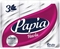 Рушники кухонні Papia, тришарові, 6 рулонів (70882) - Pampik