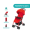 Прогулянкова коляска Chicco Ohlala 3, червоний (79733.64) - Pampik - 9