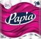 Туалетний папір Papia, тришаровий, 32 рулони (65517) - Pampik