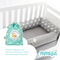 Защитный бортик-валик в кроватку Papaella Горошек, серый (8-34533 горошок сірий) - Pampik - 7
