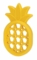 Силіконовий прорізувач Nuby Ананас, жовтий (NV06007pin) - Pampik - 2