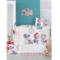 Комплект постільної білизни LightHouse Bebek Pink Station, ранфорс, дитячий, 150х100 см, різнокольоровий (2200000035189) - Pampik