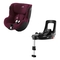 Автокрісло Britax Romer Dualfix iSENSE Burgundy Red з платформою Flex Base (2000035115) - Pampik
