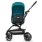 Прогулянкова коляска Cybex Eezy S Twist+ 2 BLK B River Blue Тurquoise (520001949) - Pampik - 3