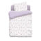 Комплект постельного белья Ecotton Бабочки, поплин, детский, 140х110 см (21886) - Pampik