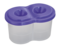 Стакан-непроливайка ZiBi Kids Line, з двома відділеннями, фіолетовий (ZB.6901-07) - Pampik
