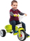 Триколісний велосипед Smoby Toys з козирком, багажником і сумкою, зелений (741100) - Pampik - 4