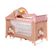 Манеж-кроватка Lorelli Moonlight 2 Layers Rocker Beige Foxy, бежевый (23718) - Pampik - 4