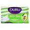 Туалетне мило Duru 1+1 З білою глиною та олією авокадо, 80г - Pampik