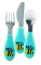 Набір столових приборів Nuby Бджілка, блакитний (NV0501003bee) - Pampik