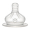 Соска силіконова Nip ортондонтична, з широким горлечком, 0+, повільний потік, розмір S (330306) - Pampik