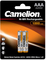 Акумулятор Camelion 1,2V AAA R03-2BL 1000 mAh Ni-MH, 2 шт. (NH-AAA1000BP2) - Pampik
