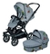 Універсальна коляска Hartan 2 в 1 Xperia GTS Butterfly check, сірий з метеликами (2304123634-1) - Pampik