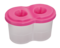 Стакан-непроливайка ZiBi Kids Line, з двома відділеннями, рожевий (ZB.6901-10) - Pampik