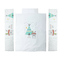 Комплект постільних приналежностей Interbaby Tipi Oso Blanco, 6 одиниць (8100245) - Pampik