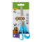 Ножиці дитячі ZiBi Kids line, з пластиковими 3D-ручками, синій (ZB.5014-02) - Pampik