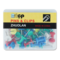 Набор пинов канцелярских Pins&Clips, 40 шт, різнобарв'я (853750) - Pampik