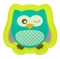 Тарілка Baby Team Улюблені тварини Совеня, 300 мл, салатовий (6012_совенок_сал) - Pampik