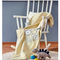 Детский плед в кроватку Karaca Home Sweet Summer yesil 120х100 см желтый (2000022180733) - Pampik
