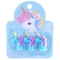 Набор колпачков канцелярских Единороги, голубой, 3 шт (853502) - Pampik