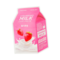 Тканевая маска A'pieu Strawberry Milk One-Pack с экстрактом клубники, 21 мл - Pampik
