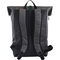 Рюкзак міський Yes Roll-top T-77 Green anthracite, черный (557430) - Pampik - 2