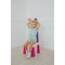 Комплект Poppet Color Pink: стілець + подушка на стілець 55x28x28 см (PP-003P-G) - Pampik - 5