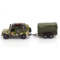 Игровой набор TechnoDrive Land Rover Defender Military с прицепом (520027.270) - Pampik - 2