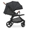 Коляска El Camino X4 ME 1024 Black Lines, черная (25430) - Pampik - 5