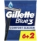 Одноразовые станки для бритья Gillette Blue 3 Comfort Slalom, 8 шт. - Pampik
