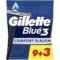 Одноразові станки для гоління Gillette Blue 3 Comfort Slalom, 12 шт. - Pampik