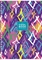 Зошит для записів Student Ромбовий принт, А5, в клітинку, спіраль, 80 аркушів (A5-SC-080-6090K) - Pampik