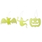 Набор Yes! Fun Halloween Monster team Подвески светящиеся в темноте, 3 шт. (974347) - Pampik