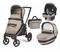 Коляска 3 в 1 Peg-Perego Team Luxe Beige, бежевий (PACK03-00000000001) - Pampik