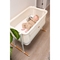 Дитяче ліжечко Childhome Evolux Bedside Crib 2 в 1, 97х64х85 см, білий (EVOBSCNW) - Pampik - 16