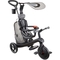 Велосипед трехколесный Globber Explorer Trike Deluxe Play 4 в 1 черно-серый (633-120) - Pampik