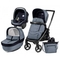 Коляска 3 в 1 Peg-Perego Team Horizon, темно-синій (PACK03-00000000004) - Pampik