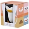 Набір дитячого посуду Limited Edition Happy Penguin, білий із чорним (YF6013) - Pampik - 6