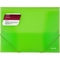Папка на резинках Axent А4 прозрачная зеленая (1501-26-A) - Pampik