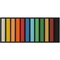 Пастель суха художня м'яка ZiBi ART Line 12 кольорів (ZB.2493) - Pampik - 2