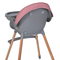 Стульчик для кормления El Camino ME 1111 Lumi Pink, розовый (25821) - Pampik - 8