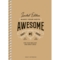 Блокнот для записей Student Awesome, А6, без линирования, спираль, 80 листов (A6-SC-080-6074) - Pampik